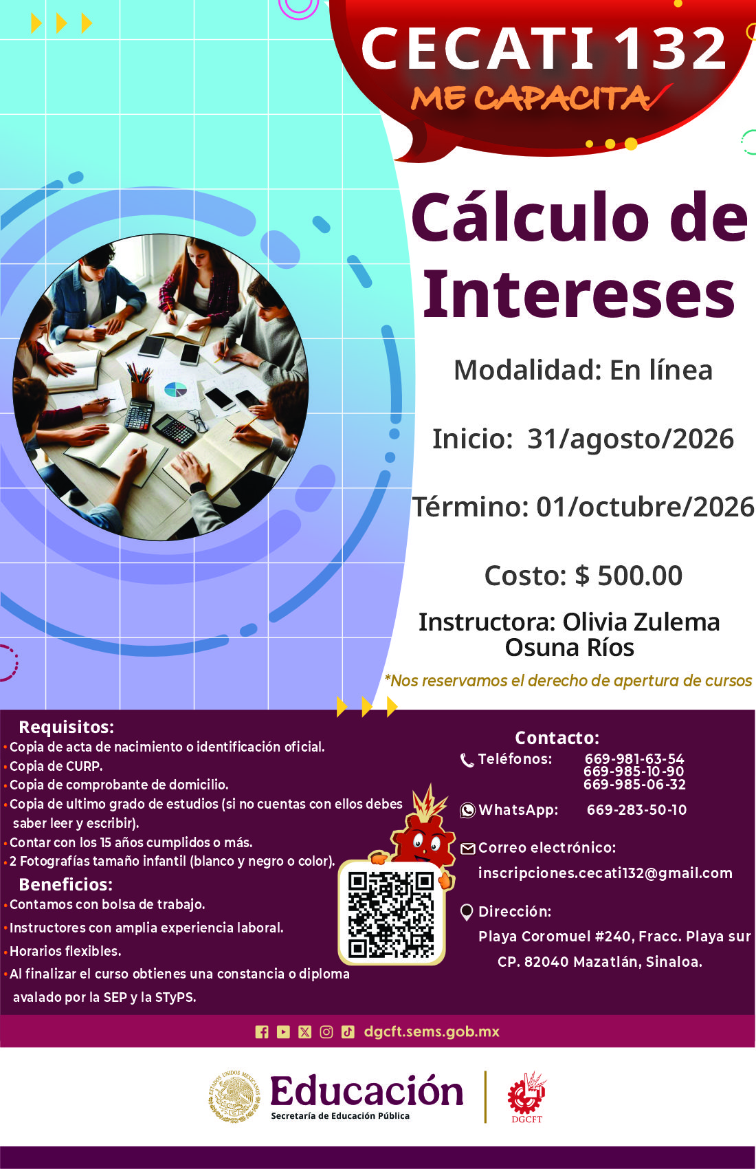 Cálculo de Intereses En Línea